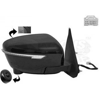 Qashqai Elektrikli Katlanır Ayna 2014-2016 Astarlı Sinyalli Kameralı Sağ Oem No:963014Eh8A