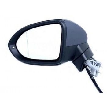 Passat B8 Elektrikli Ayna 2015 Sonrası Astarlı Yan+Alt Sinyalli Kör Noktalı Sol Oem No:963669996R