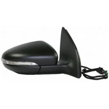 Golf6 Elektrikli Katlanır Ayna  2008 2012 Astarlı Sinyalli Sağ Oem No:5K0857508S