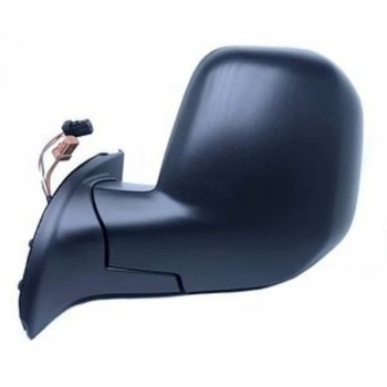 Partner Berlingo Tepee Elektrikli Ayna  2008 2012 Siyah Geniş Kapak Sol Oem No:8153Tp