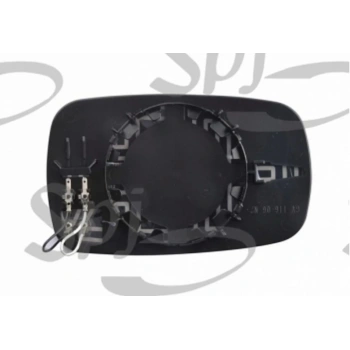 Megane Clio Elektrikli Ayna Camı 2003-2009 Kör Noktalı Sol Oem No:7701054752