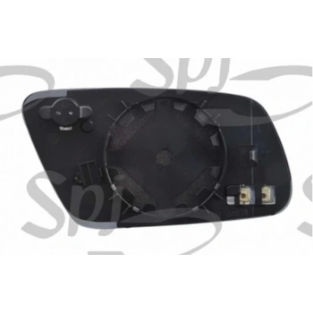 A3 Elektrikli Ayna Camı 2000-2003 Kör Noktalı Mavi Cam Sol Oem No:8D0857535E