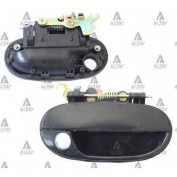 1995-2000 Hyundai Accent Ön Kapı Dış Açma Kolu Sağ Siyah Segmanlı Tip Adet Oem No:8266022001Ca