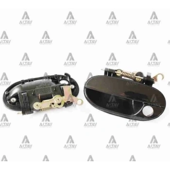 1995-2000 Hyundai Accent Ön Kapı Dış Açma Kolu Sol Siyah Segmanlı Tip Adet Oem No:8265022001Ca