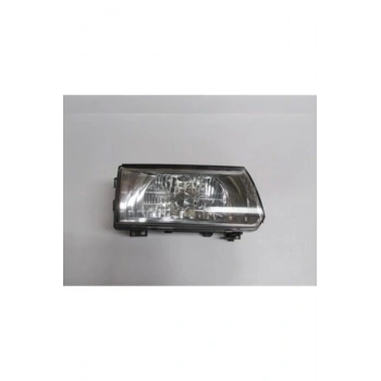 2001-2009 Mitsubishi L300 Minibüs Far Lambası Sağ Manuel Şeffaf Camlı (H4) () (Adet) (Oem No:Xr3