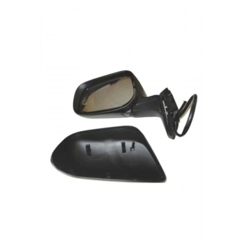 2007-2010 Toyota Auris Kapı Aynası Sol Elektrikli-Isıtmalı-Siyah-5 Fişli Sinyalsiz