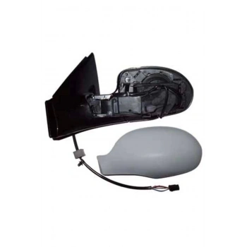 2005-2008 Citroen C5 Kapı Aynası Sol Elektrikli-Isıtmalı 5Fişli Gri Kapaklı (Tw) (Adet) (Oem No:8149