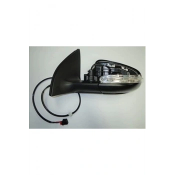 2009-2012 Volkswagen Golf 6 Kapı Aynası Sol Elektrikli-Kapaksız-Camsız-Sinyalli (Adet) (Oem No:5K085