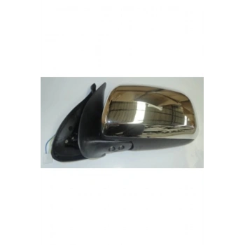 2005-2009 Toyota Hilux Pıck Up Vıgo- D4D Kapı Aynası Sol Elektrikli-Nikelaj Kapaklı 3Fişli ()