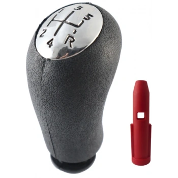 Renault Clio Symbol Sd 2009-2012 Vites Kolu Topuzu Siyah Üst Nikelajlı 5 Vites