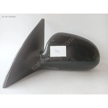2007-2012 Hyundai İ30 Kapı Aynası Sol Elektrikli Sinyalsiz Siyah Kapaklı 3 Fişli