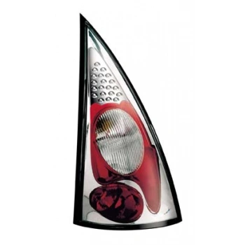 citroen  c3  2003-2009  modıfıye stop lambası sağ/sol set 2parca nikelajlı/beyaz (tyc) Oem No (6351Q3)