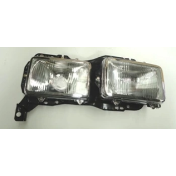 isuzu npr- 1990-1997  far lambası sağ çıftlı (bağlantı sacı ıle bırlıkte)(h4/h4)(famella) Oem No (8941104080)