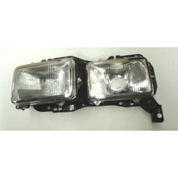 isuzu npr- 1990-1997  far lambası sol çıftlı (bağlantı sacı ıle bırlıkte)(h4/h4)(famella) Oem No (8941104090)