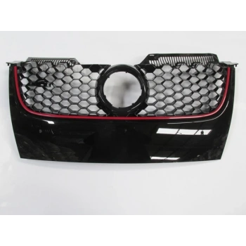 volkswagen jetta- 5- 2006-2010  ön panjur sıyah (kırmızı çıtalı) (gtı) (tw) Oem No (1K0853651EVW8)