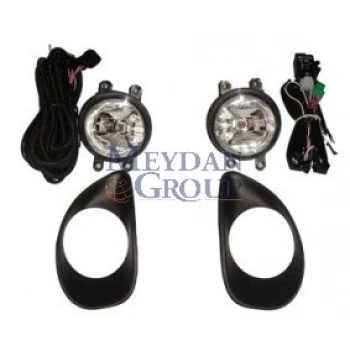 toyota yaris- 2006-2009  sis lambası sağ/sol set 2 parça (çerçeve/role/dügme/tesısat ıle bırlıkte) Oem No (812200D040)