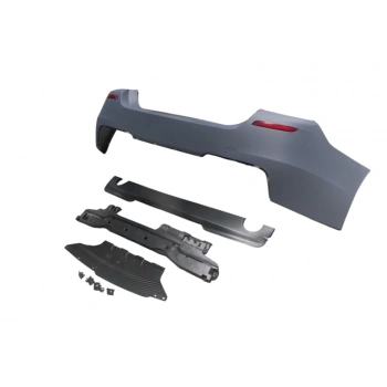 bmw 5 serı- 5 serisi- 2010-2016  arka tampon astarlı(sen.yuvalı/reflktrlü/karlıklı) (çıft egz.d.lı)m-tech-lcı Oem No (A51128048594S4)