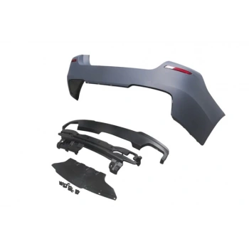 bmw 5 serı- 5 serisi- 2010-2016  arka tampon astarlı (sen.yuvalı/reflektörlü/karlıklı/sok emici) m550ı/lcı Oem No (A51128048594S5)