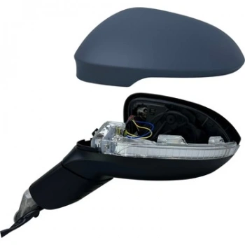 VW Golf 8 2021 Sonrası Elektrikli Katlanır Ayna Isıtmalı Astarlı BLIS Sol)