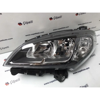 fiat pratico- 2015-2022  far lambası sağ elektrikli/motorlu/sıyah (ayfar) Oem No (52109258)