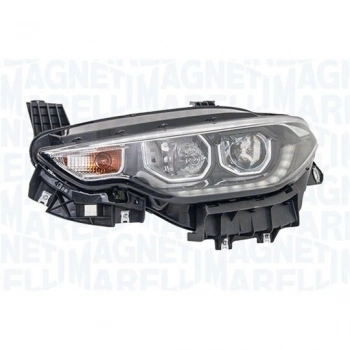 Fiat Egea 2015-2020 Motorlu Far Sol Led+Park+Ballast Krom Çıtalı   Oem No (52145166)