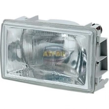 Renault Kangoo II 2008- Far Sol Elektrikli (Siyah) Oem No (7701071596)