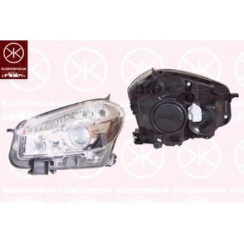 Renault Clio V 2020-2023 Far Sol [Ballast Hariç] Siyah Çıtalı Oem No (260609987R)