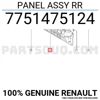 Renault Kangoo 1998-2003 Tampon Demiri Ön Oem No (7751468896)