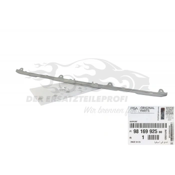 citroen berlingo- 2019-2024  ön tampon alt çıtası sıyah (tw) Oem No (9816992580)