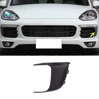 porsche cayenne- 2011-2014  ön tampon panjuru orta sıyah (tw) Oem No (95850568301)