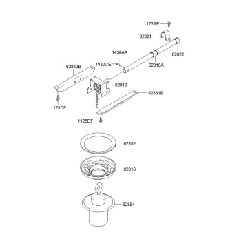 Renault Clio 2019 Sonrası Ön Panel Bağlantı Braketi Takım Oem No (625542599R)