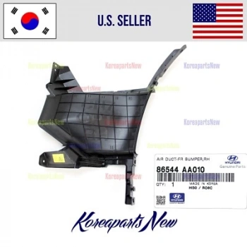 Hyundai Bayon 2021 Sonrası Hava Kanalı Ön Tampon Sol Oem No (86543Q0AA0)