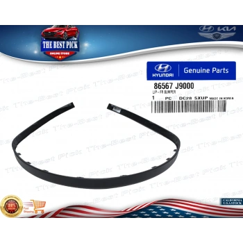 Hyundai Elantra 2014-2016 Hava Kanalı Ön Tampon Sol Oem No (86567F2100)