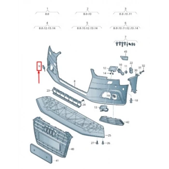 audi  a3  sd- 2012-2016  motor kaputu (çelık) Oem No (8V5823029A)