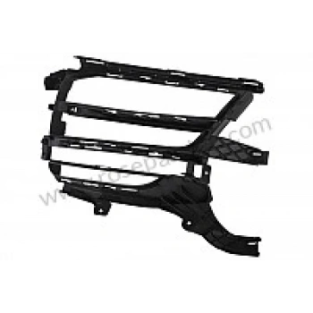 porsche macan- 2014-2017  ön tampon panjuru sol sıyah (tw) Oem No (95B8076811E0)