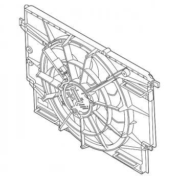Volvo XC90 II D4 D5 T5 T6 2014- Fan Motoru Oem No (31657772)