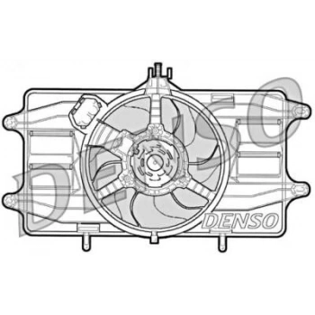 Fiat Bravo / Brava / Marea 1.4-1.6 1996- Fan Motoru Komple Oem No (46539871)