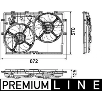 Fiat Ducato III / Boxer III / Jumper III 2.2-2.3 MJT 2006- Fan Motoru Komple Davlumbazlı Oem No (1358012080)