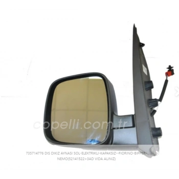 Fiorino 2007- Combi-Cargo Elektrikli Ayna Sol Oem No (735714776)