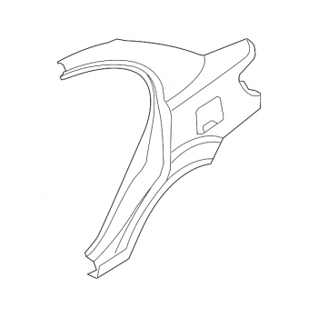 Hyundai Accent 2006- Arka Çamurluk Sol Oem No (71503-1Ec10)