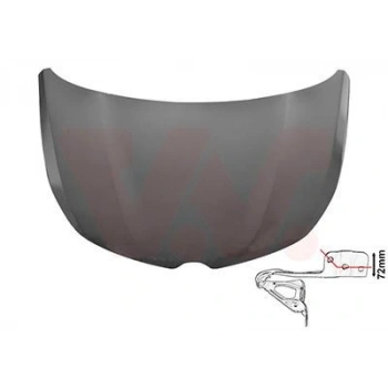 Renault Clio Hatchback 2019- Motor Kaputu Oem No (651003246R)