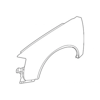 Audi A6 1997-2001 Ön Çamurluk Sol Oem No (4B0 821 105 A)