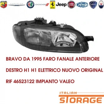 Bravo-A 1996-2001 Far Yarım Çizgili Sağ Oem No (46523122)