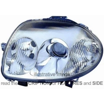 Clio Far Çift Mercek Sol 1998-2002 Oem No (7701045174)