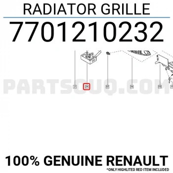 Clio Symbol Ön Tampon İç Paneli ( Darbe Emici ) 2009- Oem No (7701210232)