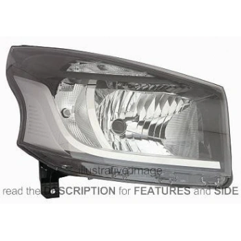 Traffıc 2014- Far Elektrikli Motorlu Sol Oem No (260607004R)