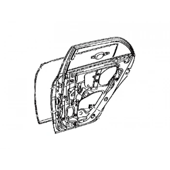 Corolla 2007-2013 Ön Kapı Sol Oem No (6700212A30)