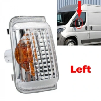 Ducato/Boxer/Jumper 2006- Ayna Sinyali Beyaz Sol Oem No (71748252)