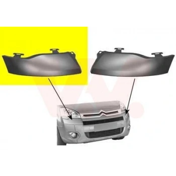 Partner - Berlingo Ön Tampon Bandı Sağ 2008 Oem No (7452Tp)