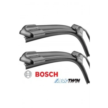 Volkswagen Bora 1998-2002 Ön Cam Silecek Seti (takım) Aerotwin Retro Silecek Sol: 530mm Sağ: 475mm